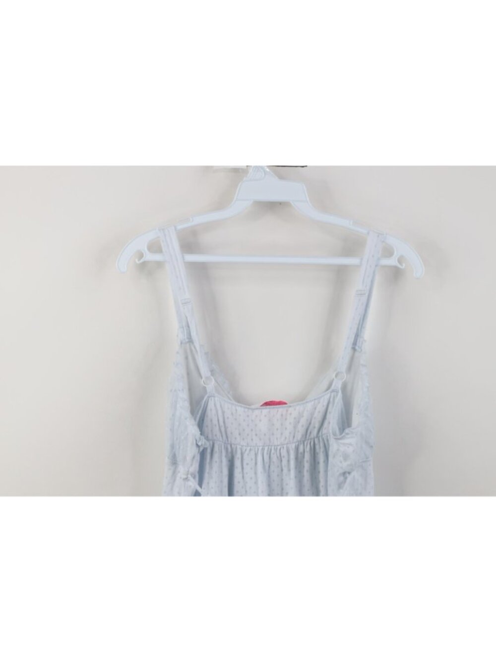 Vintage Y2K Oscar de la Renta Womens XL Babydoll Lace Ruffled Chiffon Night Gown - Picture 11 of 13